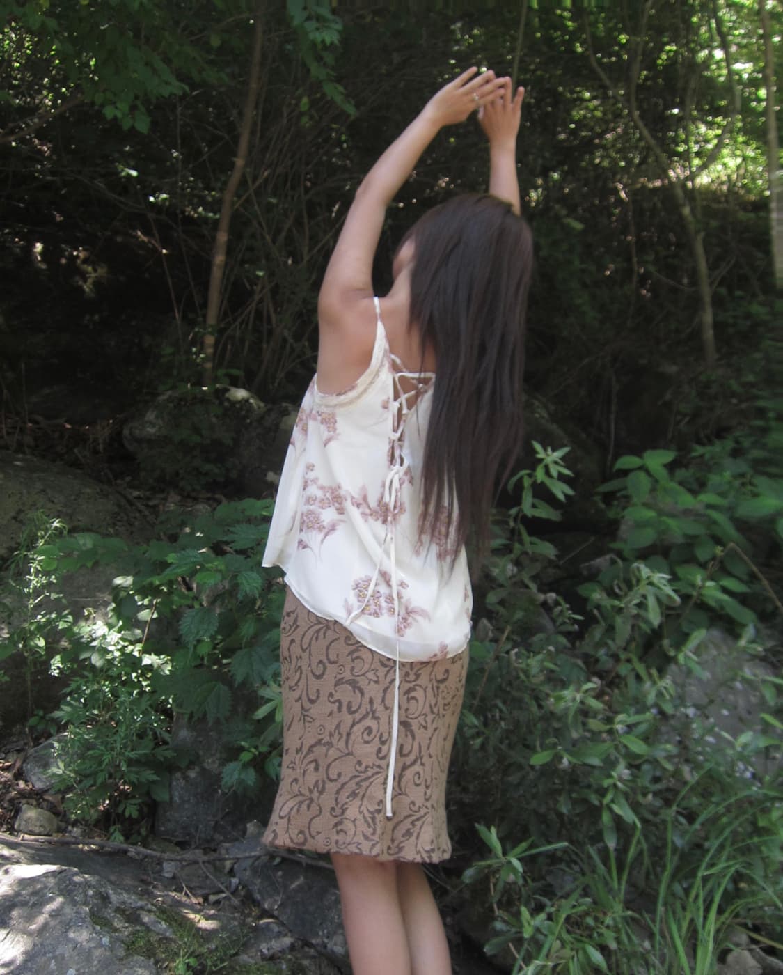 vintage chairo midi skirt 상품이미지7