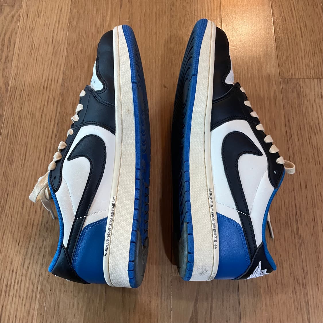 조던1 트래비스 스캇 프라그먼트 로우 265 상품이미지6