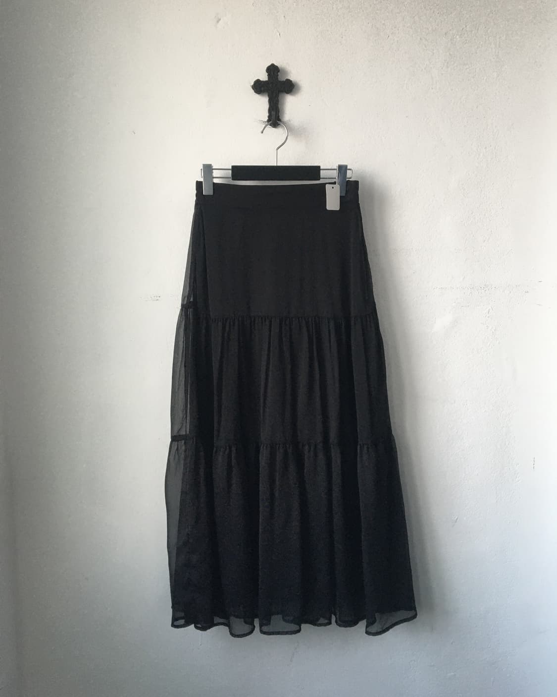 Layer long skirt 상품이미지1