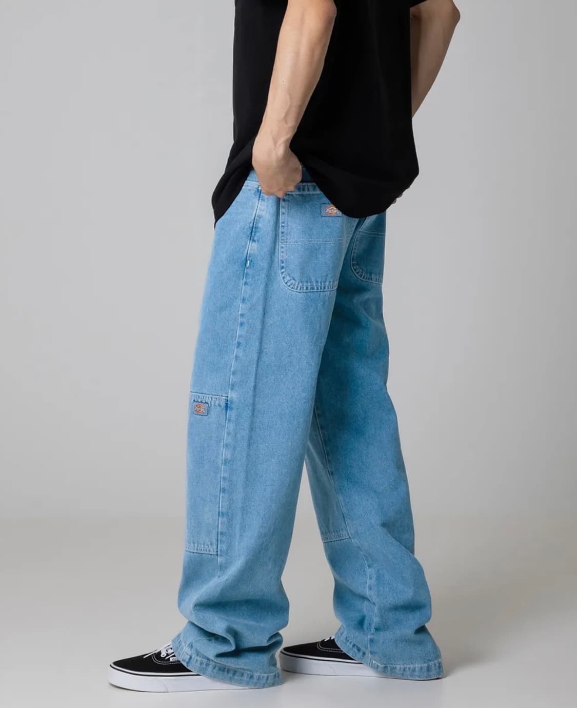 더블니 85283 루즈핏 데님팬츠 Light Denim 30 상품이미지1