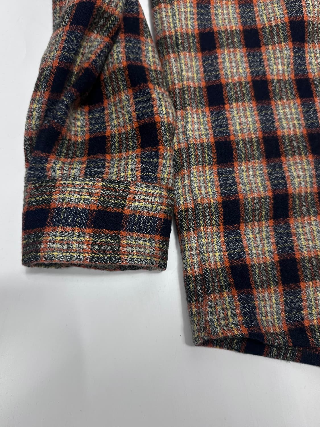 U.C. berkeley 유씨버클리 울 플란넬 체크 남방 셔츠 상품이미지6