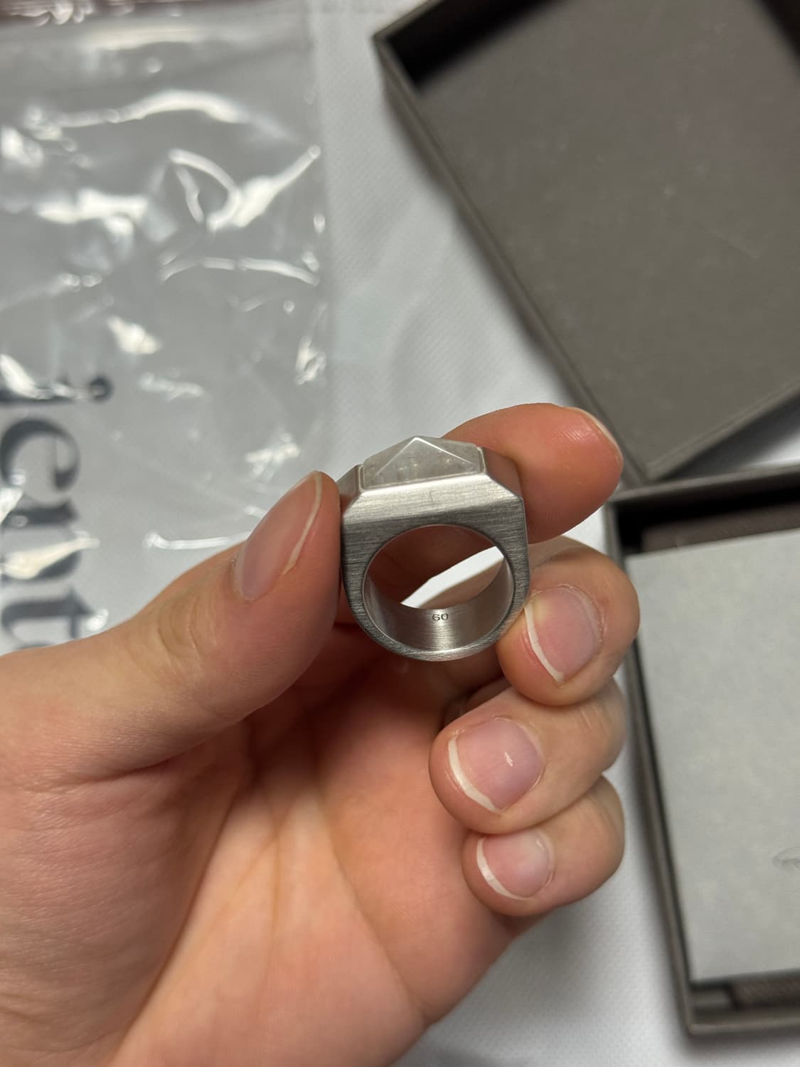 릭오웬스 피라미드링 60호 상품이미지6