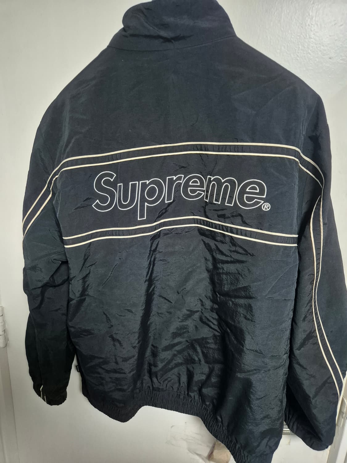 17aw 슈프림 파이핑 트랙자켓 XL 상품이미지2