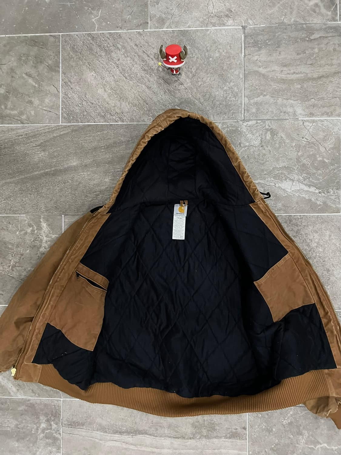 (L)칼하트 덕 액티브 후드자켓 J130 BRN 칼하트브라운 상품이미지3