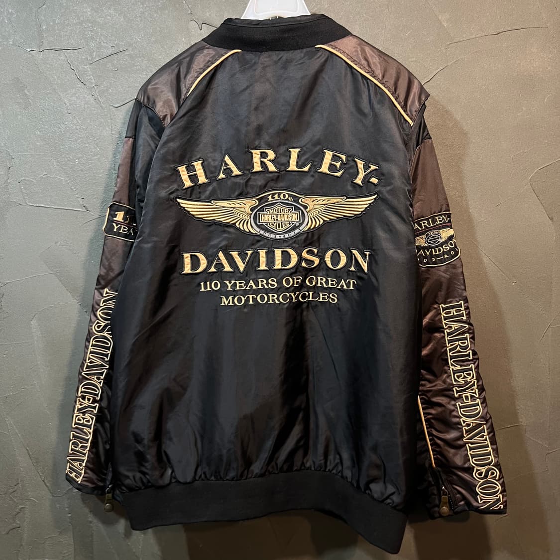 [M] HARLEY DAVIDSON 할리데이비슨 110주년 봄버 자켓 상품이미지7