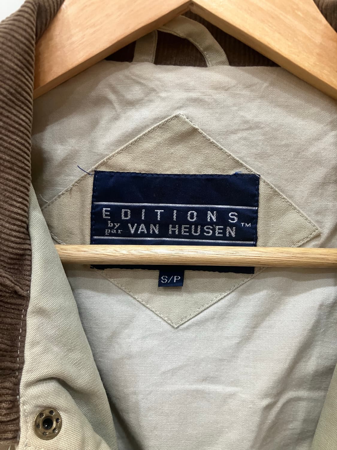 90s Van Heuson 코튼 블루종 상품이미지5