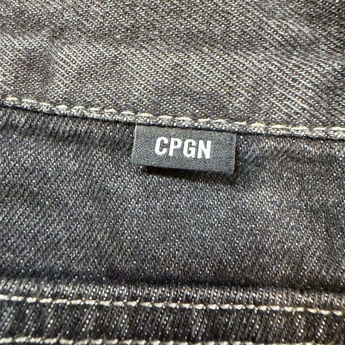 CPGN STUDIO 카고 커브드 와이드 데님 팬츠 상품이미지5