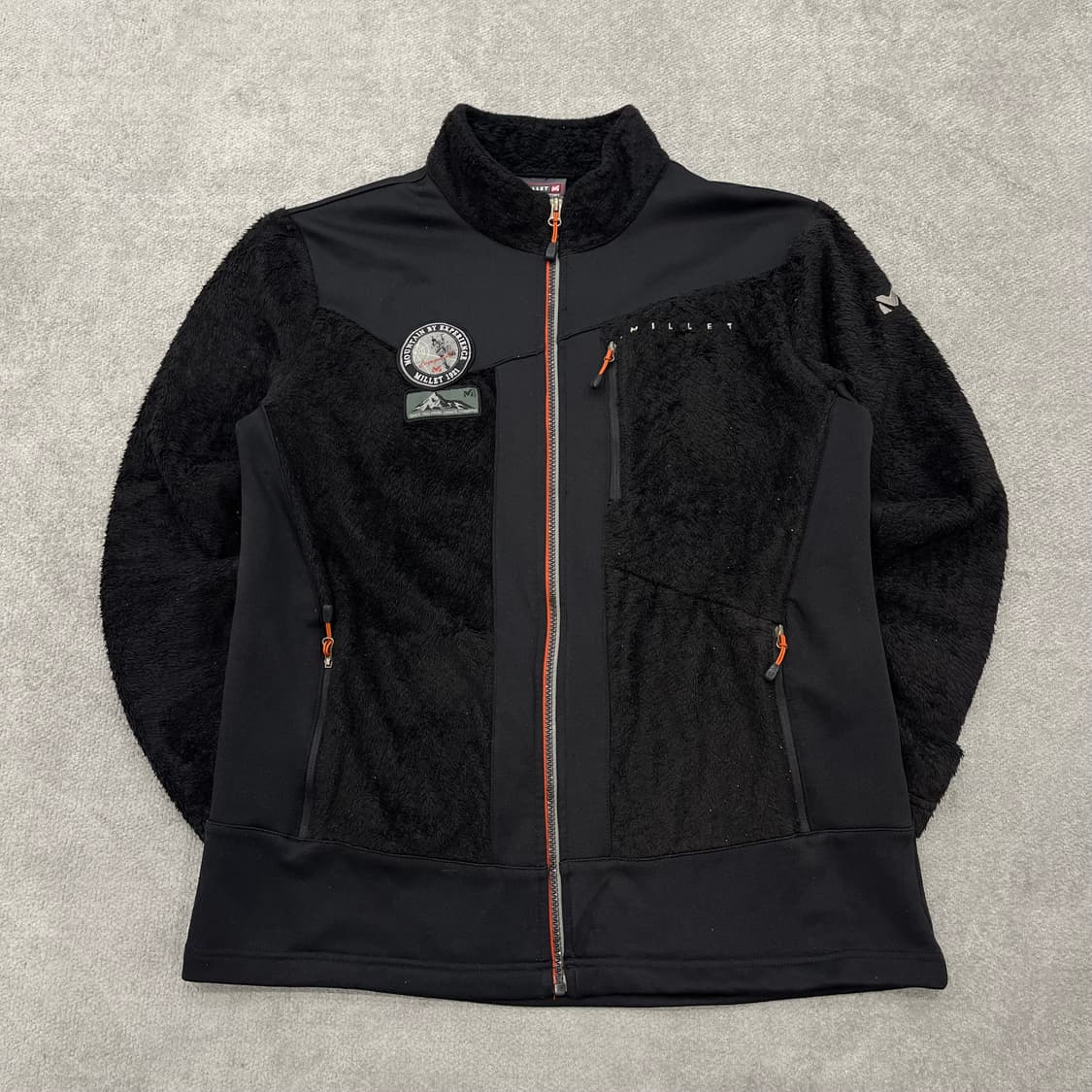 100 밀레 블랙 플리스 자켓 상품이미지1