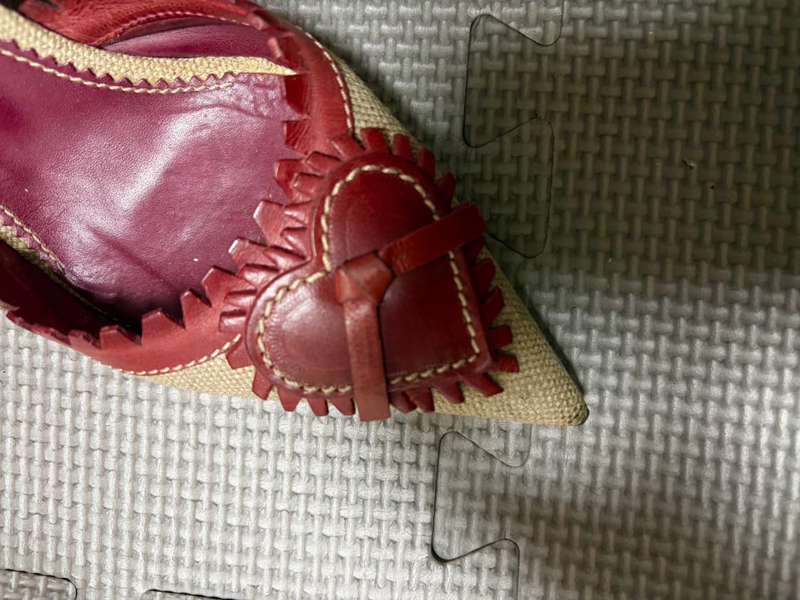 입생로랑 정품 올드스쿨 하트 힐 245-250 상품이미지3