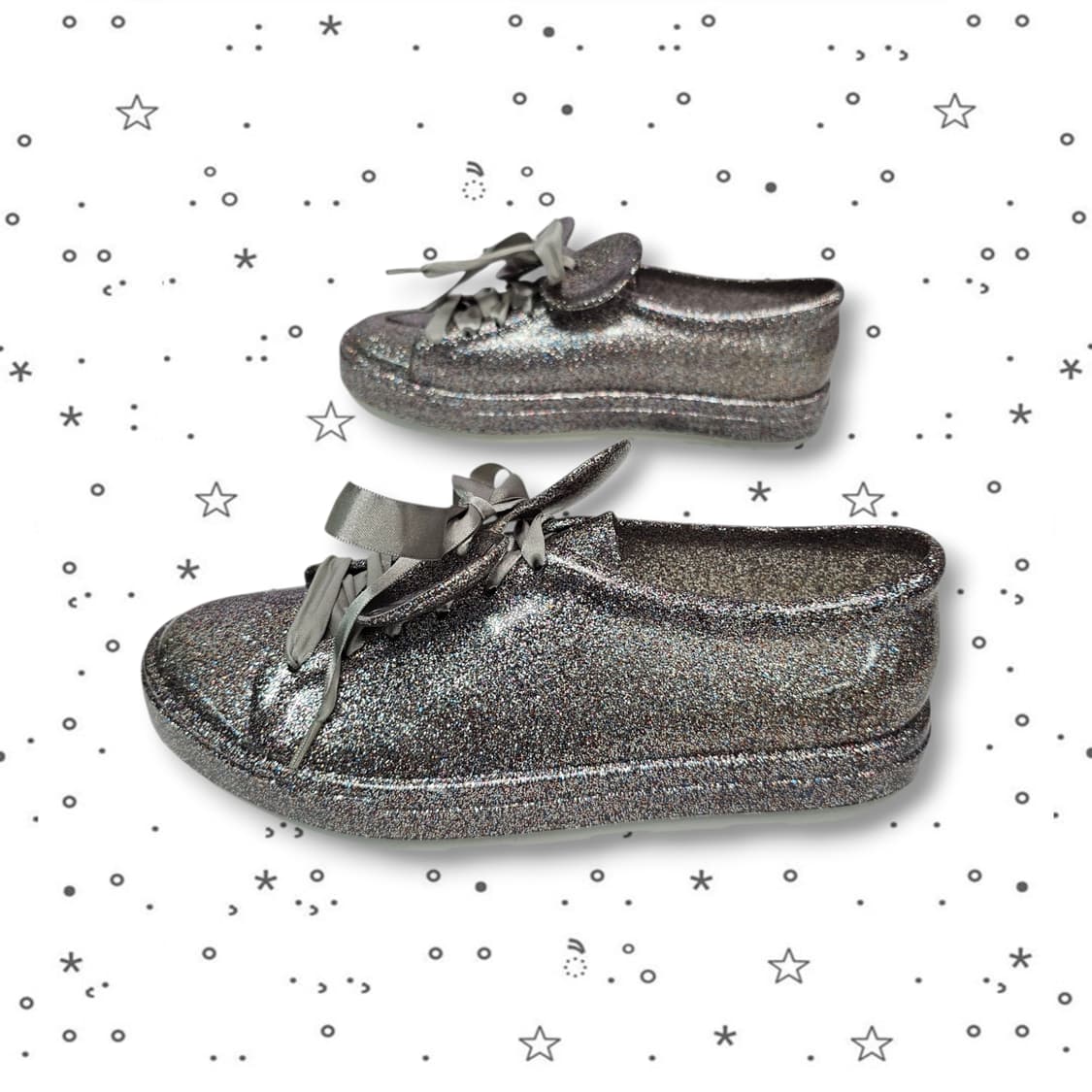 245 Melissa 멜리사 미키마우스 글리터 스니커즈 상품이미지5