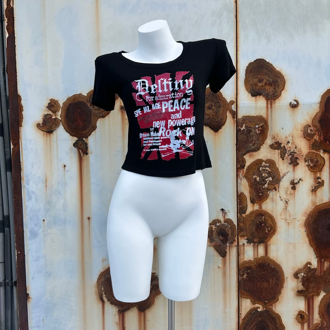 🎸블랙 타이트 프린팅 티셔츠🎸 상품이미지4