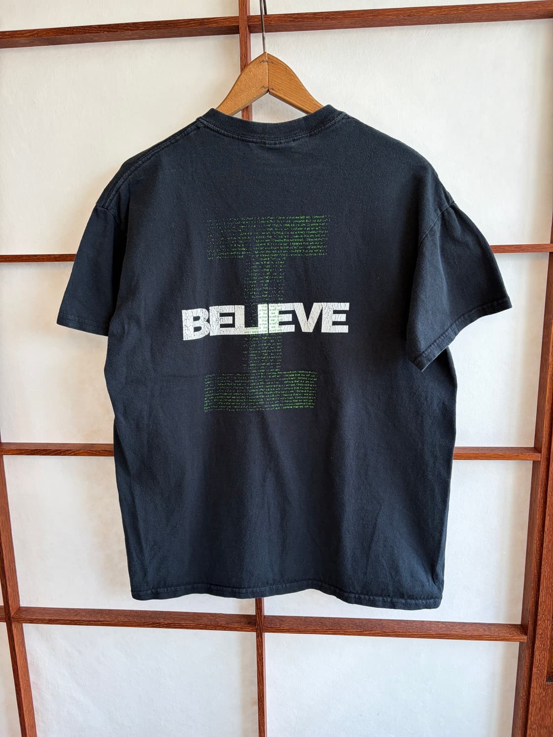 빈티지 Believe 티셔츠  상품이미지5