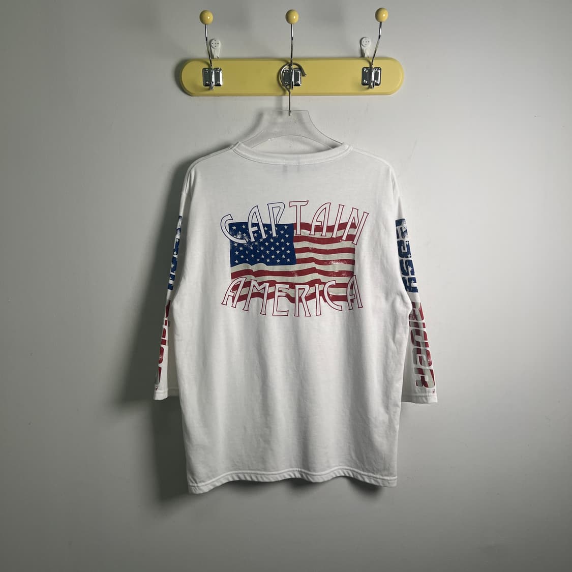 Schott 쇼트 화이트 7부 롱슬리브 M 상품이미지2