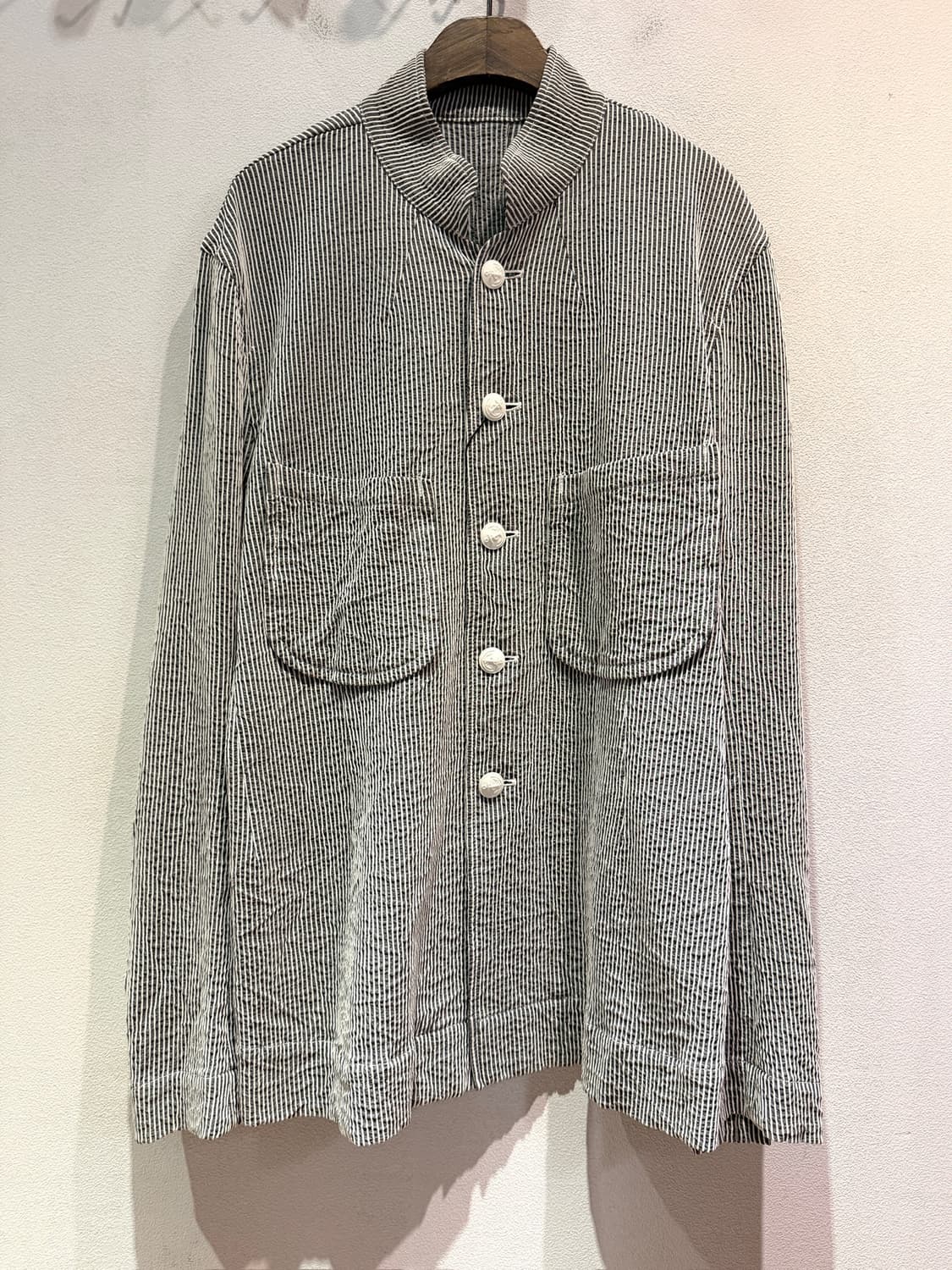 Per Bacco Seersucker Stripe Jacket 상품이미지1