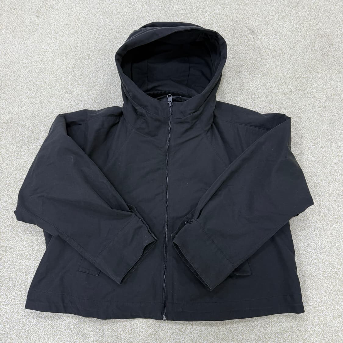 [S] 자라 ZARA 여성 크롭 후드 윈드브레이커 1226T1 상품이미지1