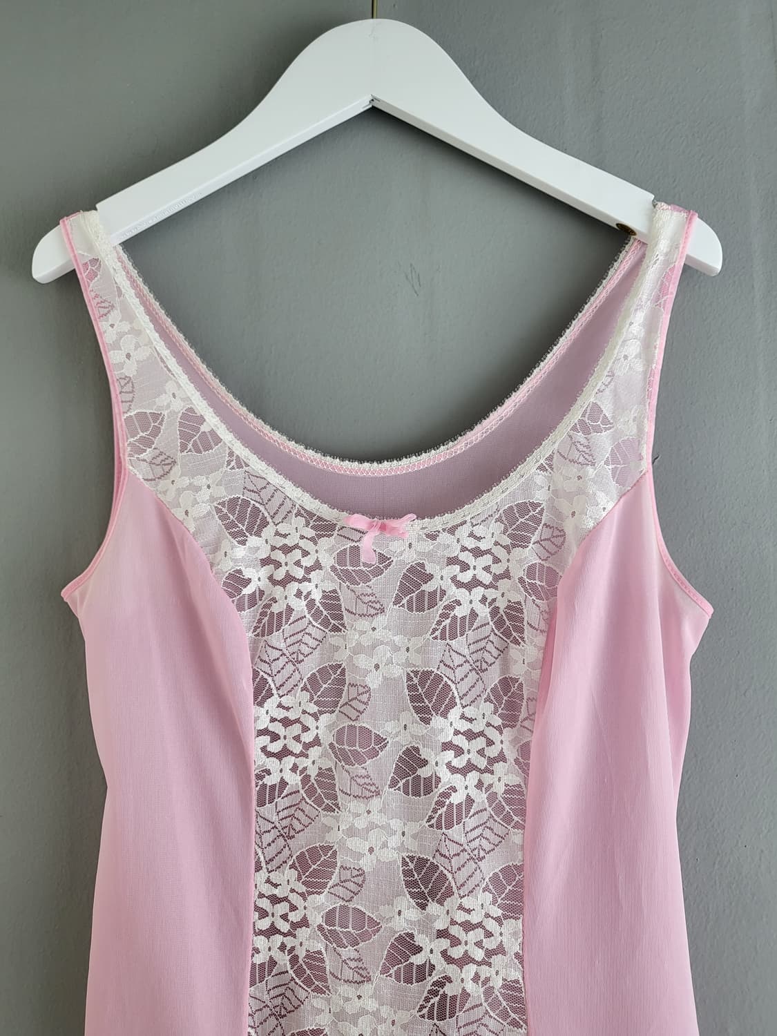 빈티지 더스티 핑크 슬립 원피스 상품이미지1