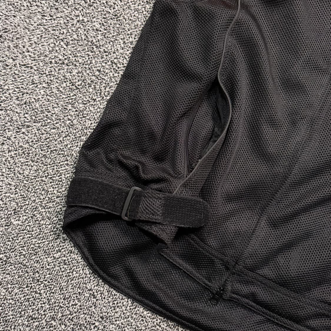 Name : 할리데이비슨 후면 빅로고 블랙 오렌지 매쉬 레이싱 자켓 :) 상품이미지7