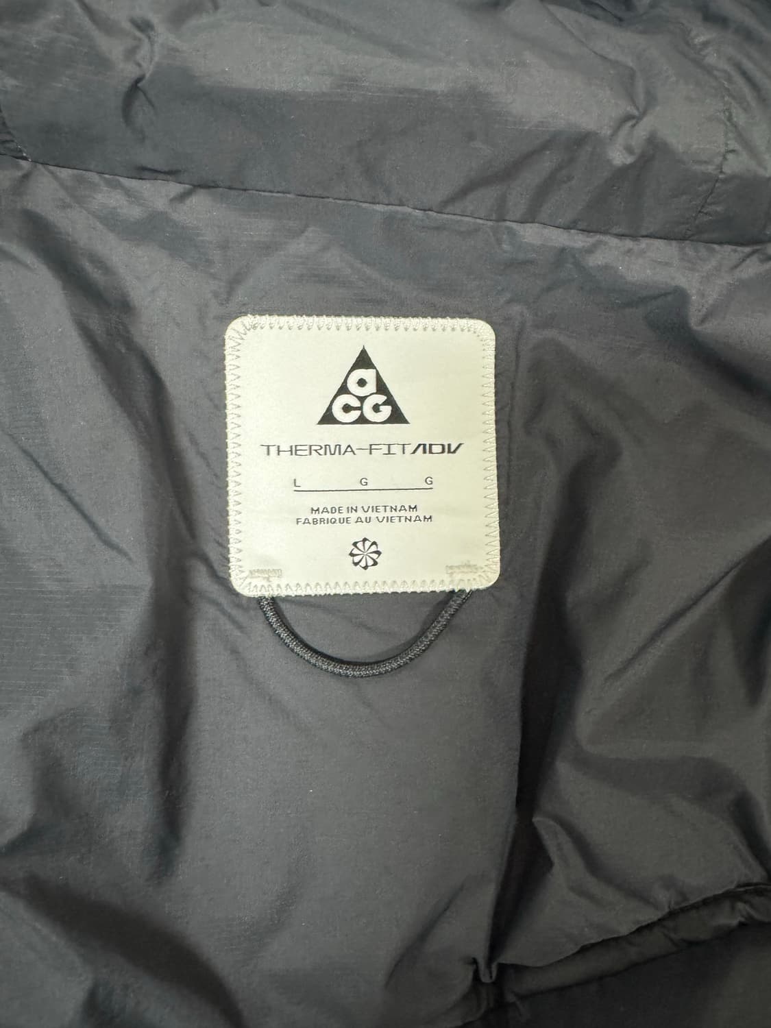 나이키 ACG 써마핏 ADV 루나 레이크 퍼퍼 자켓 블랙 - 아시아 상품이미지7