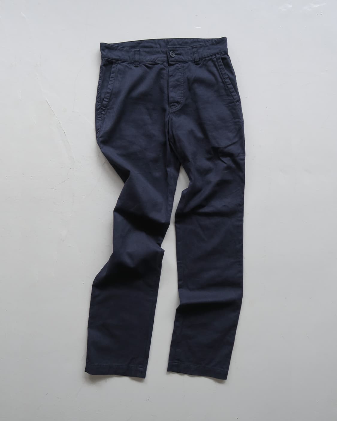 MHL light cotton twill pants(navy) 상품이미지1