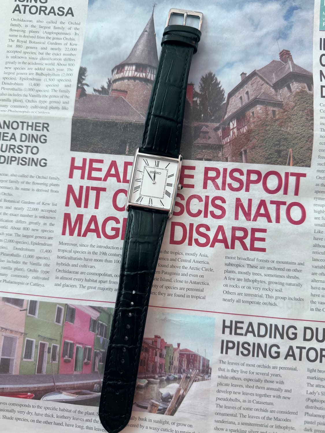 Seiko 세이코 Essentials Tank Quartz 상품이미지2
