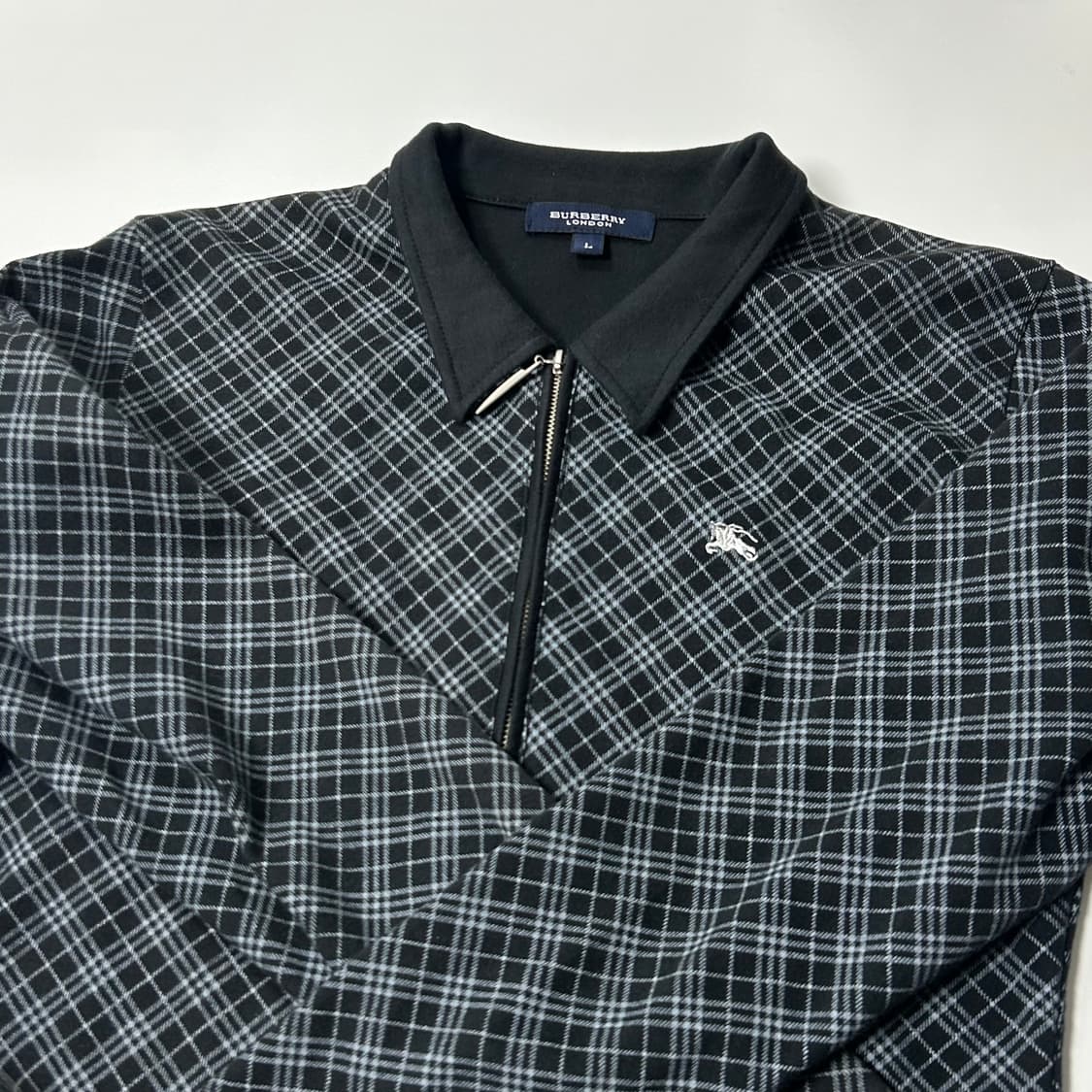 버버리 burnerry 체크 집업 상품이미지3