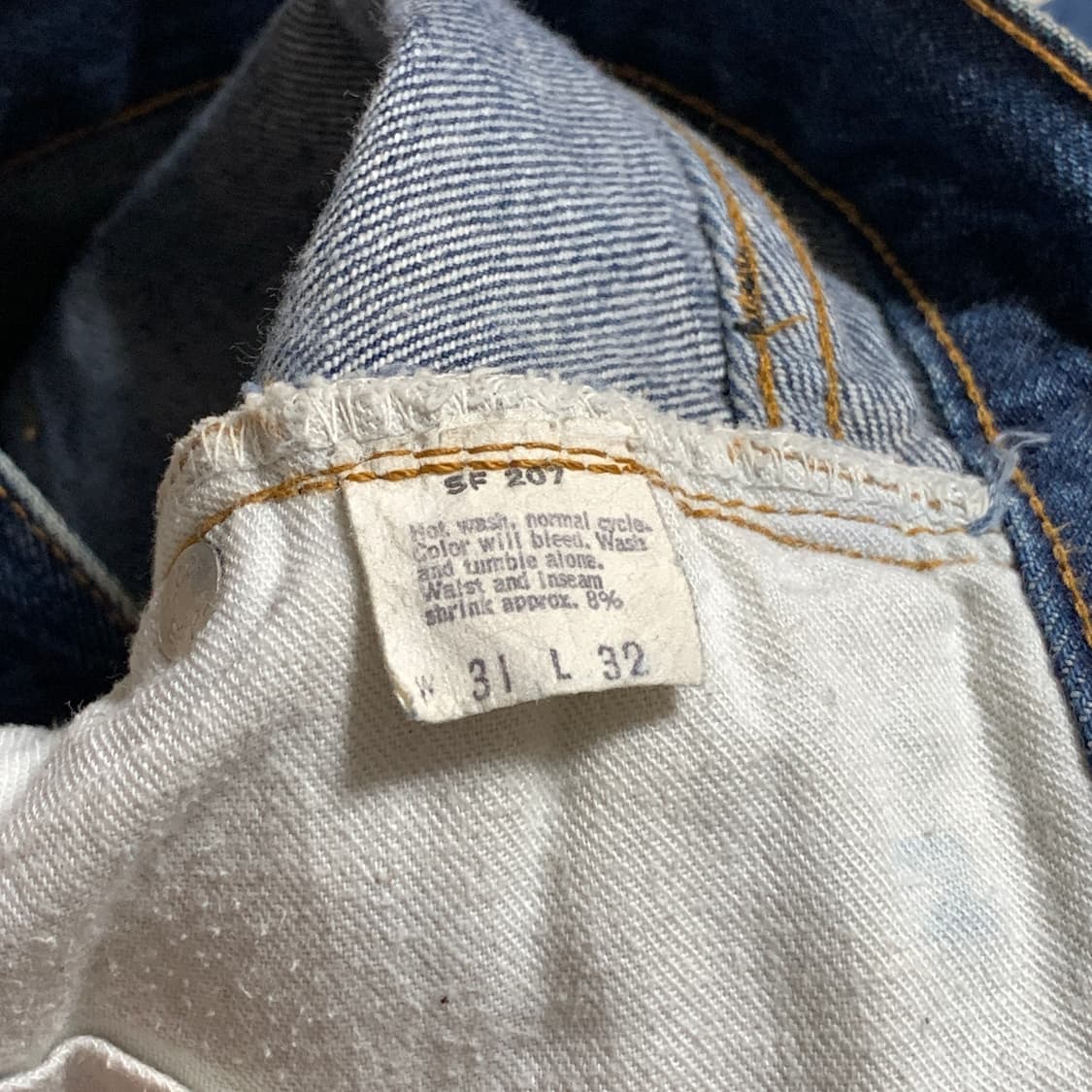 70s 리바이스 501 셀비지(66후기) 중청 31 상품이미지5