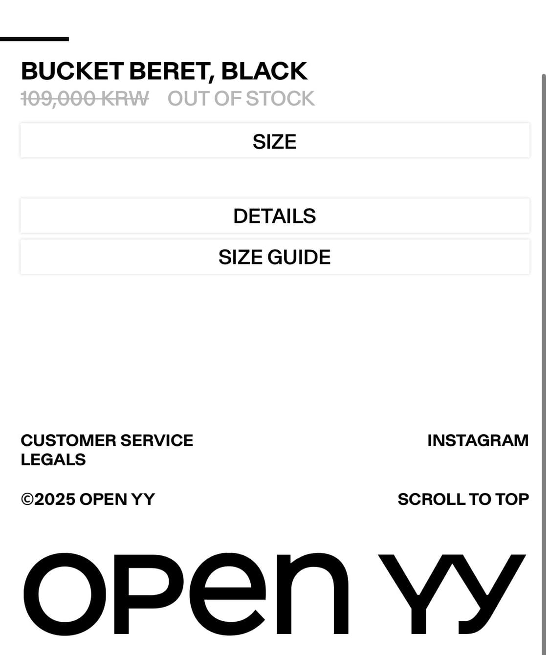 [OPEN YY] BUCKET BERET 구해요 상품이미지2