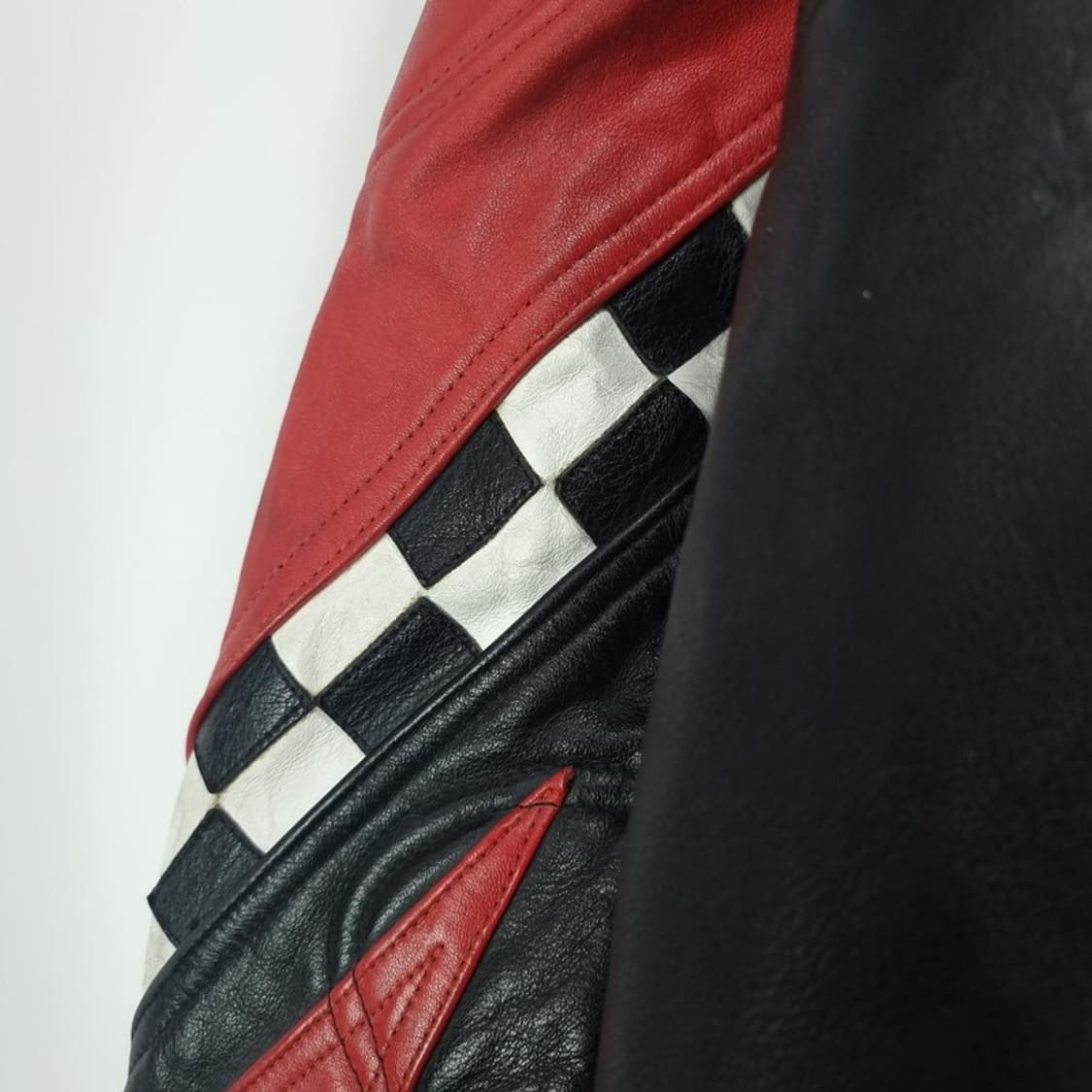 아메리칸빈티지 리얼 카우 레더 바이커 레이싱 가죽 자켓 M16558 상품이미지8