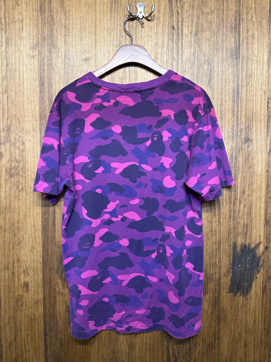 Bape Purple Camouflage T-shirt 상품이미지2