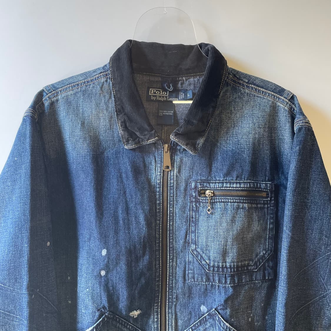 폴로 랄프로렌 40s 타입 데님자켓 상품이미지2