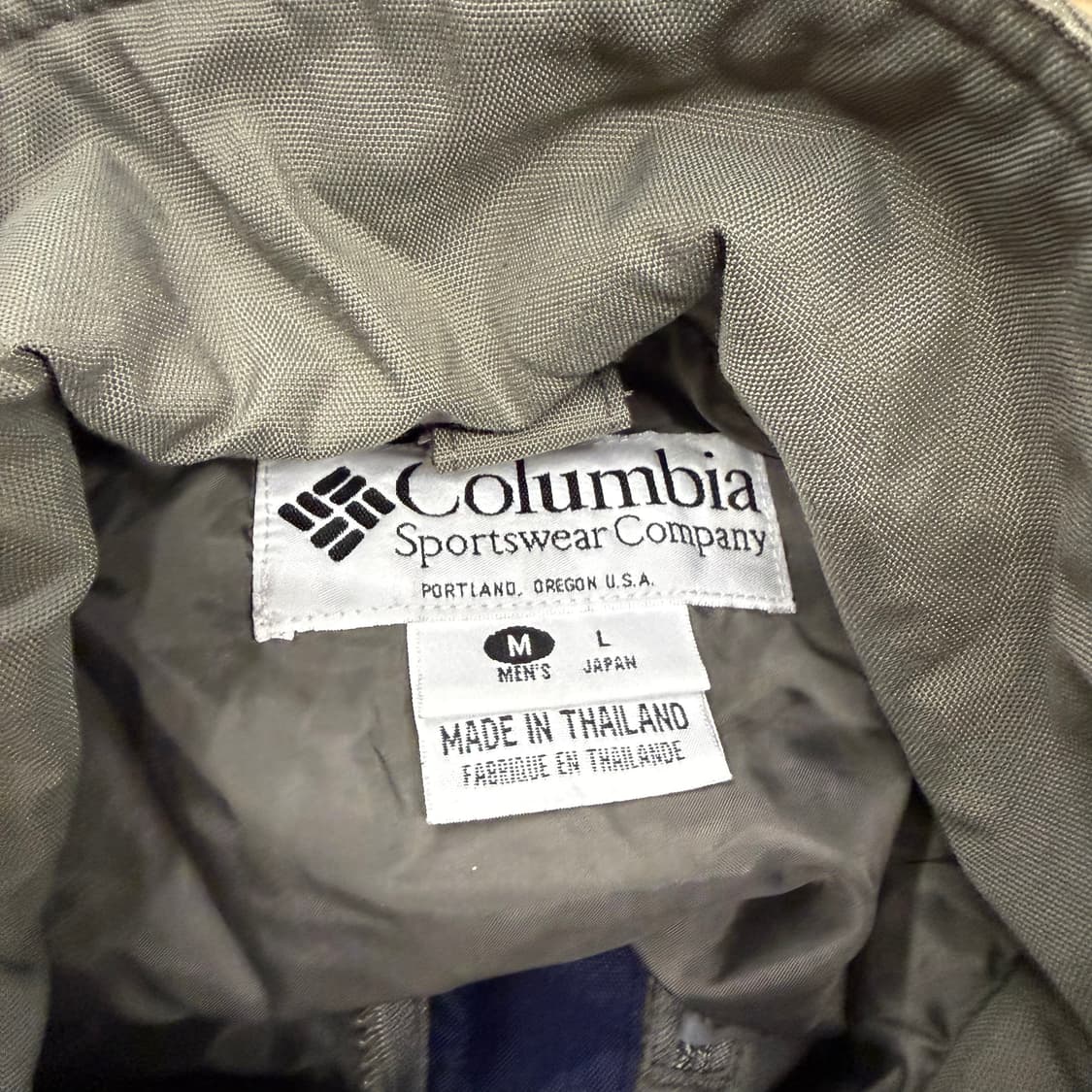 [정품/M] 컬럼비아 투톤 바람막이 b8 상품이미지8