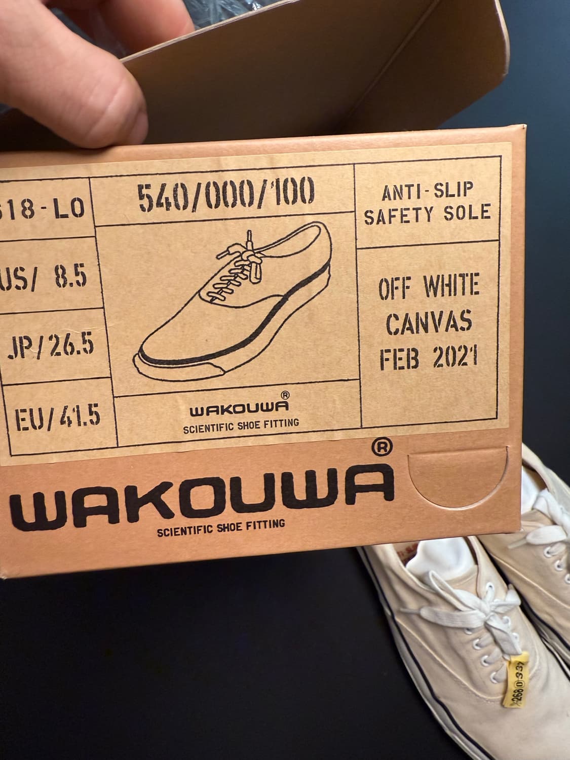 아나토미카 와쿠와 덱슈즈 265 상품이미지7