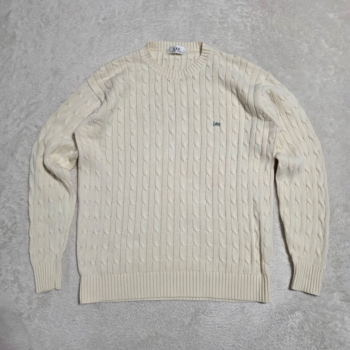 (M)LEE 빈티지 케이블 니트  상품이미지1