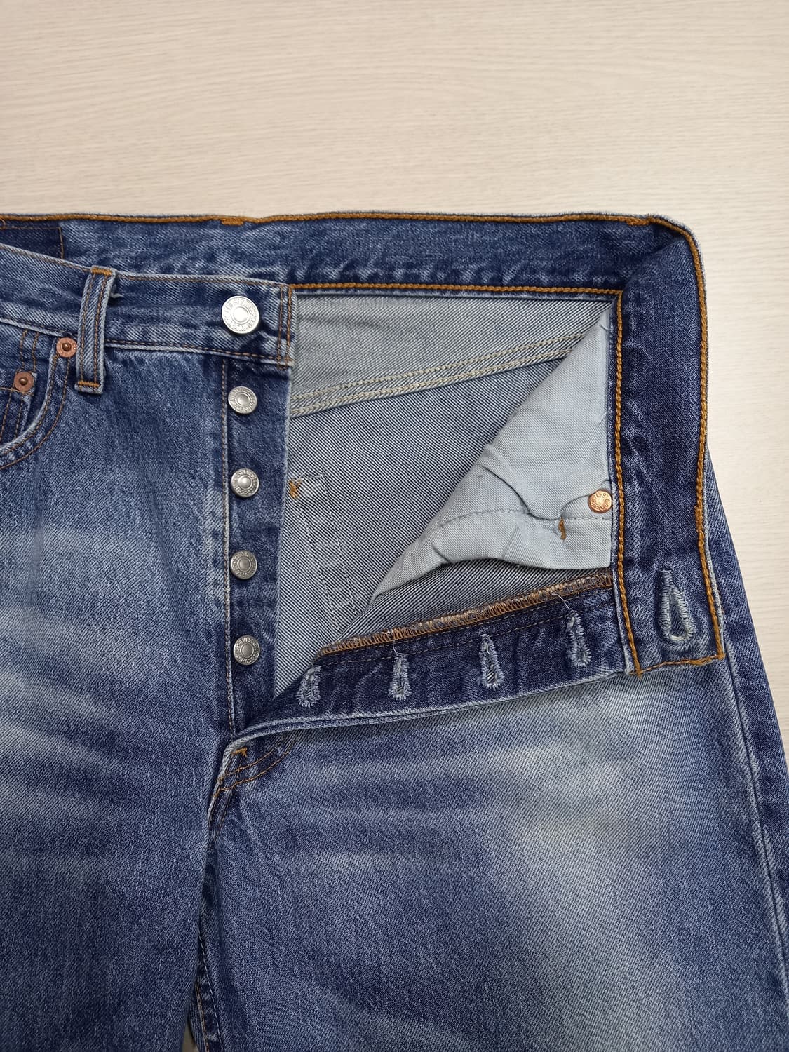 31 리바이스501 워싱 일자진 31-497 상품이미지6