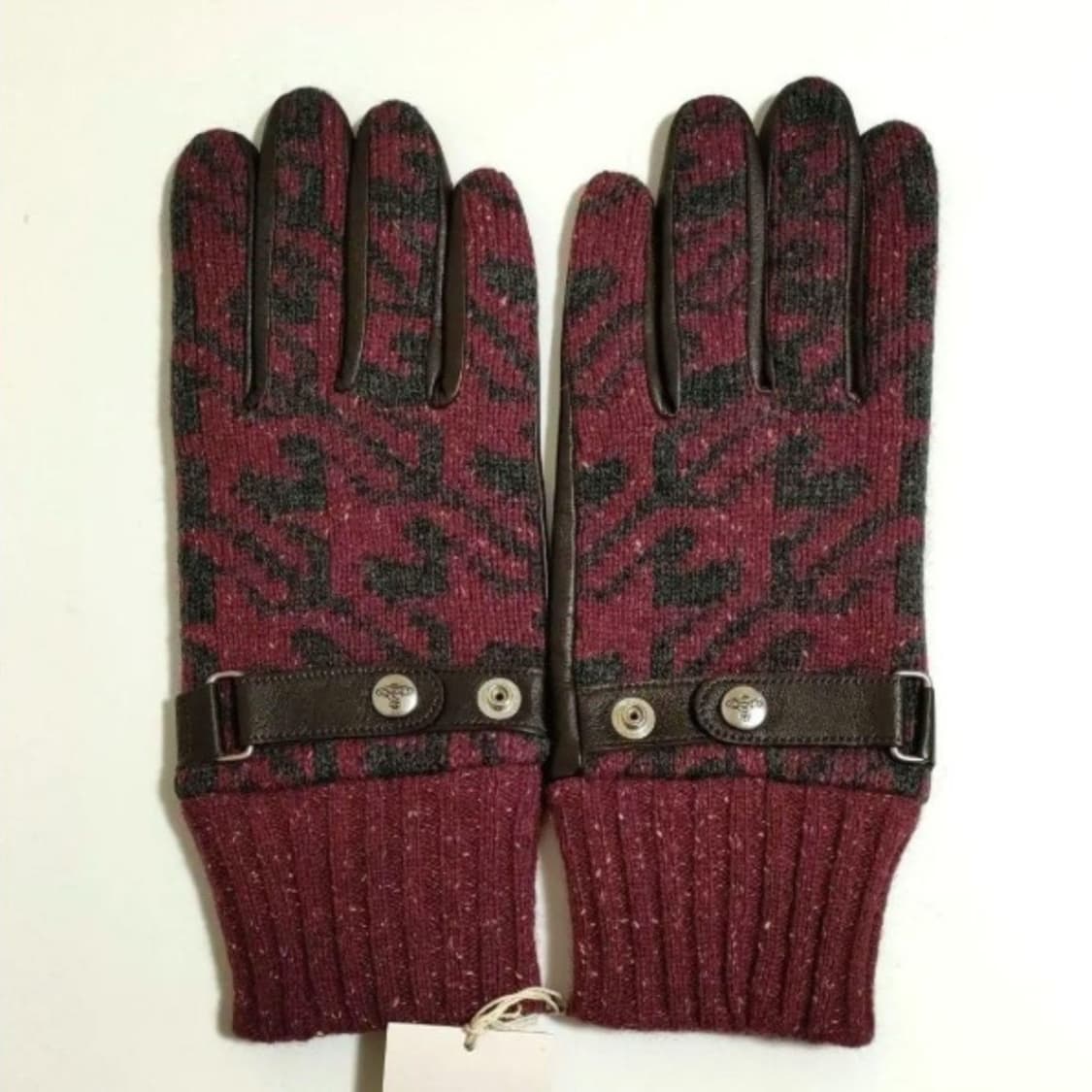 비비안웨스트우드 남성 울 벨티드 장갑 (새상품) 상품이미지2