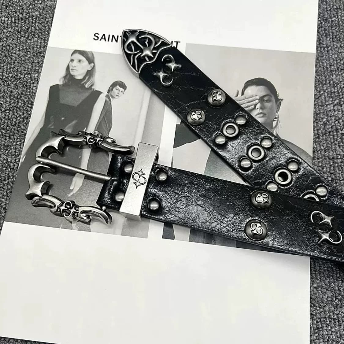 스터드 래더 벨트 상품이미지9