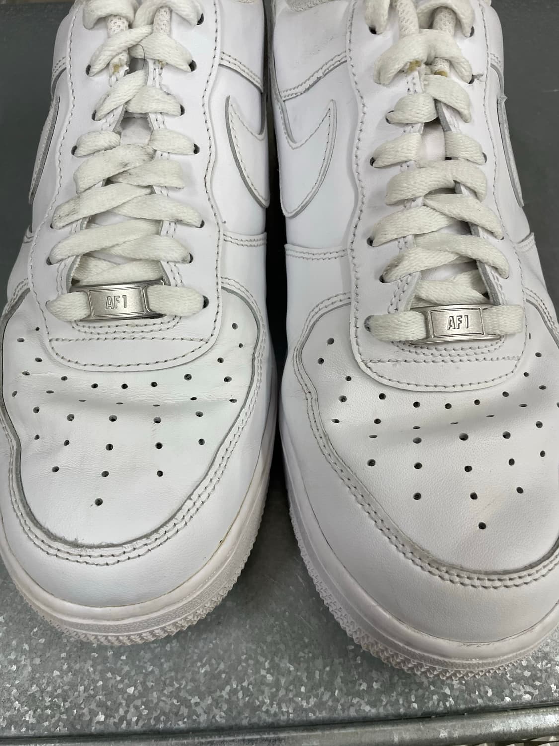 나이키 에어포스1 로우 화이트 270 상품이미지7