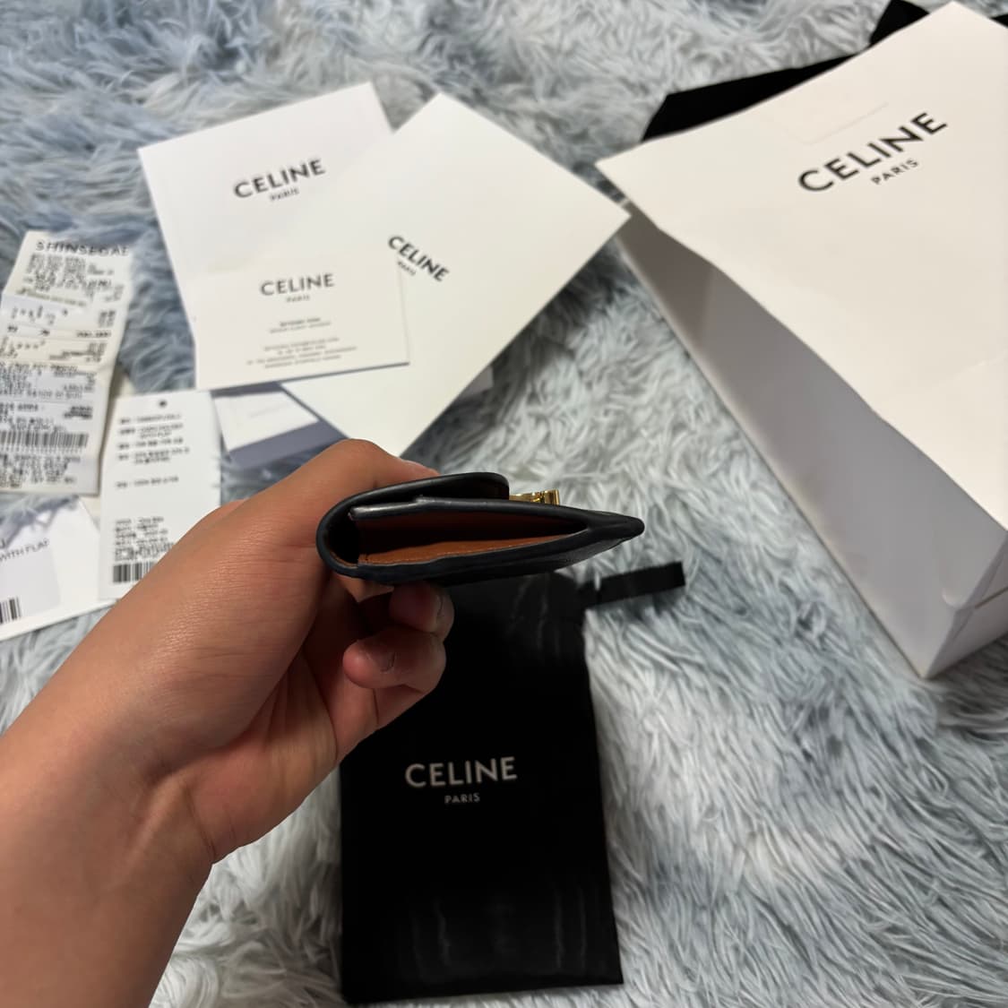 셀린느 트리옹프 카드지갑 상품이미지3