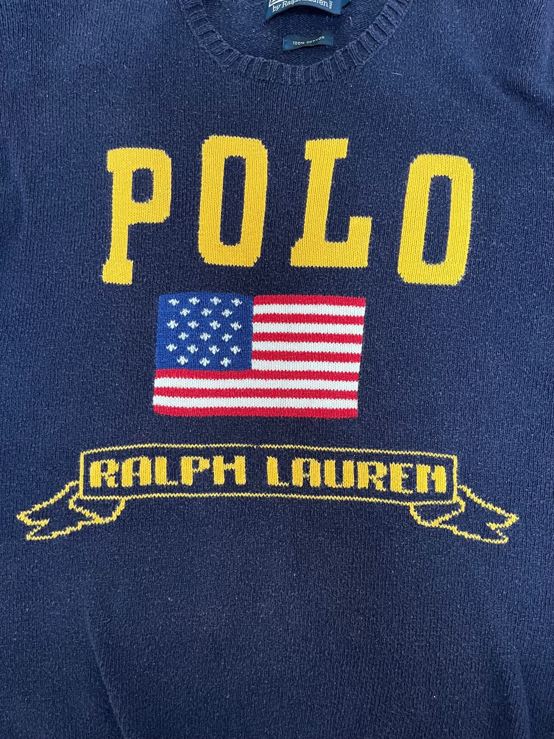 폴로 빈티지 니트 상품이미지3