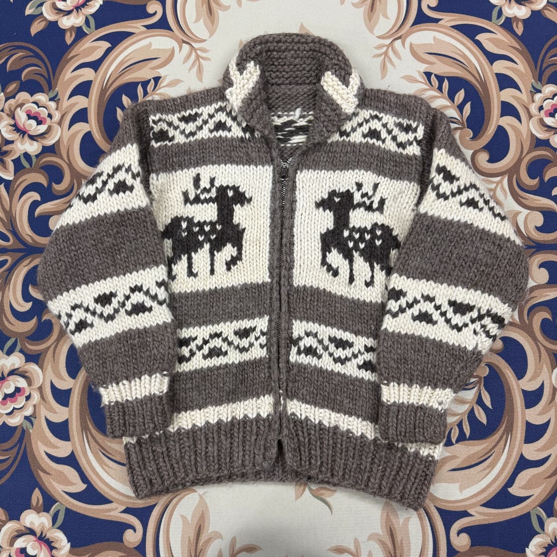 (L)VTG 코위찬 사슴 자켓 상품이미지1