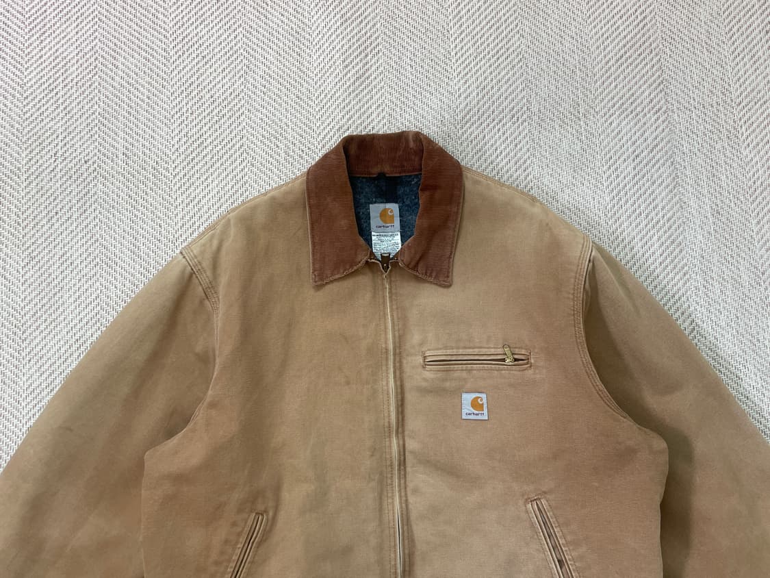 칼하트 J01 BRN usa 디트로이트 자켓 J04129 상품이미지4
