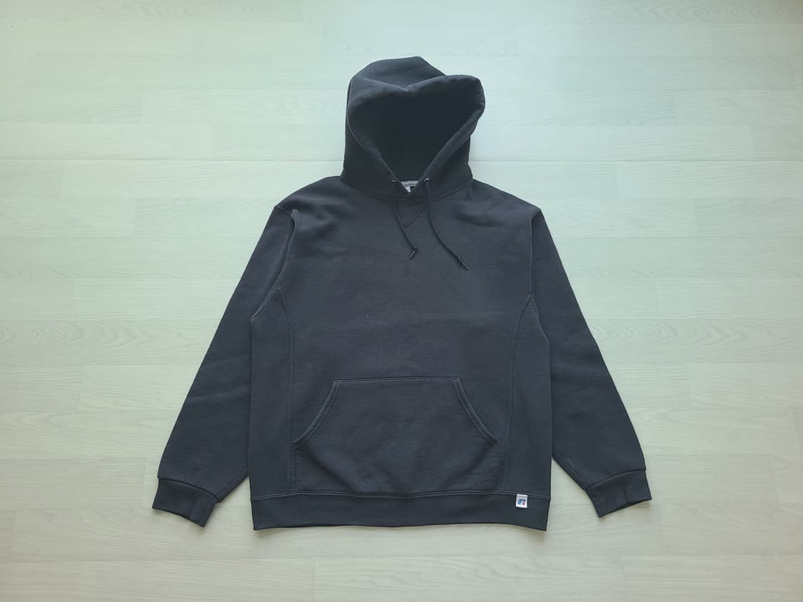 러셀 애슬래틱 후드티 후드 티셔츠 블랙 검정 상품이미지1