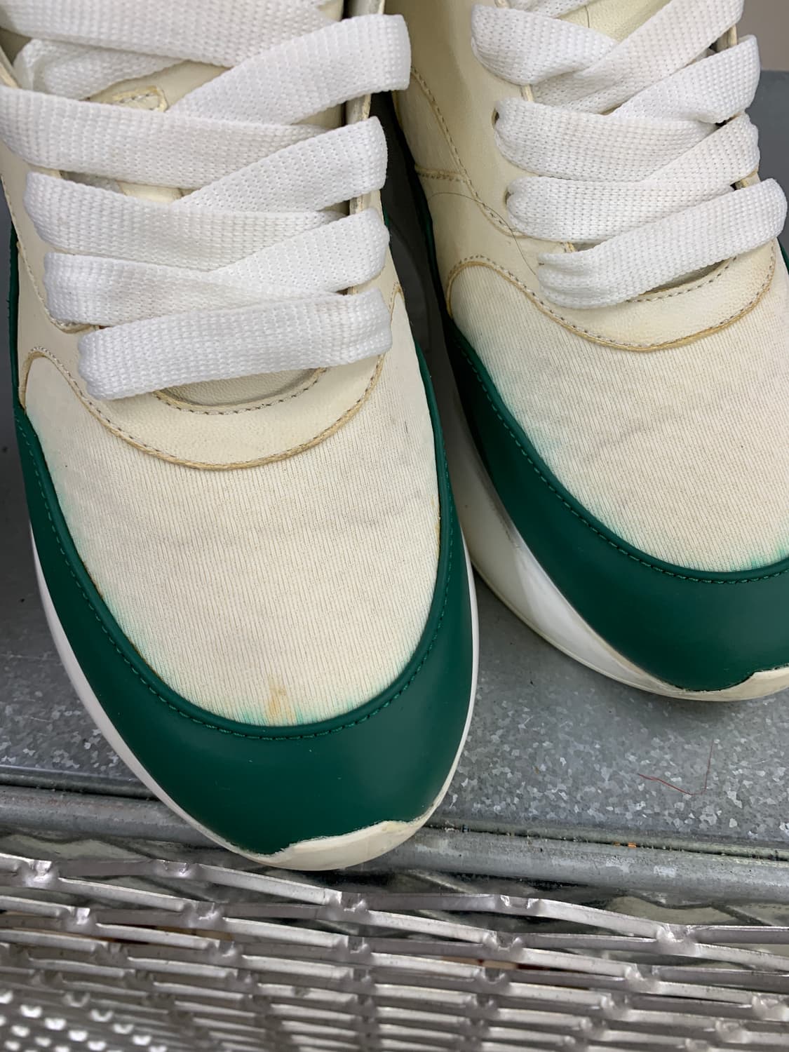 알렉산더 맥퀸 화이트그린 38(240) 상품이미지5