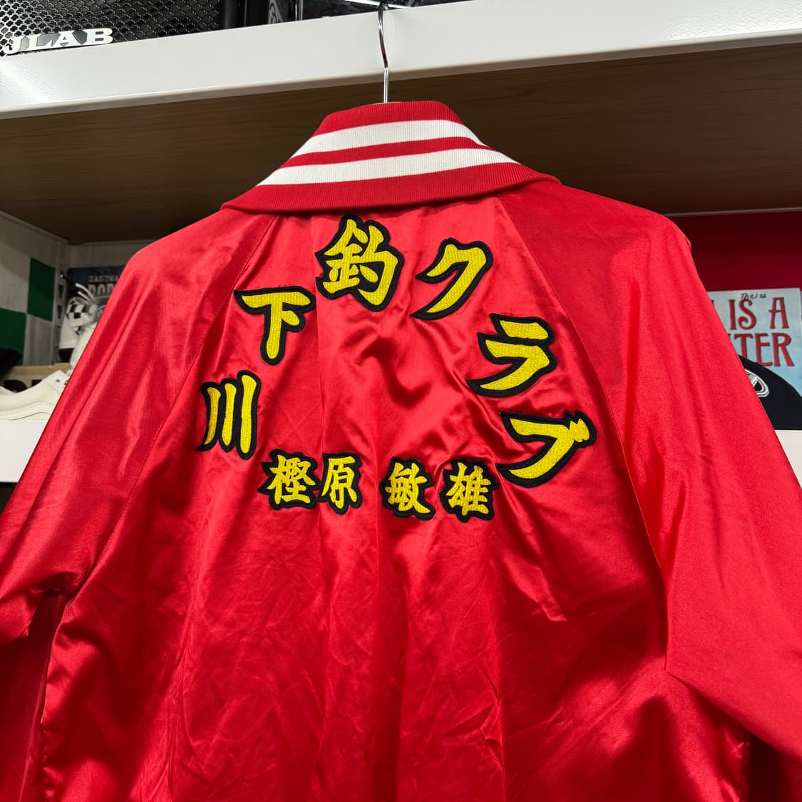 80s 맥그리거 새틴 베이스볼 자켓 made in JAPAN (L)  상품이미지2
