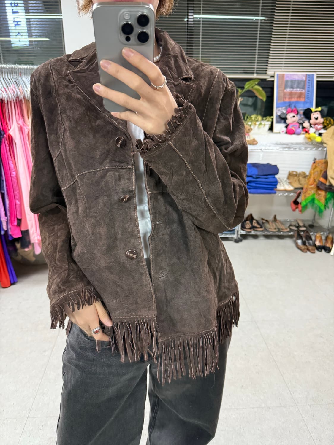 Outbrook fringe jacket 프린지자켓 상품이미지4