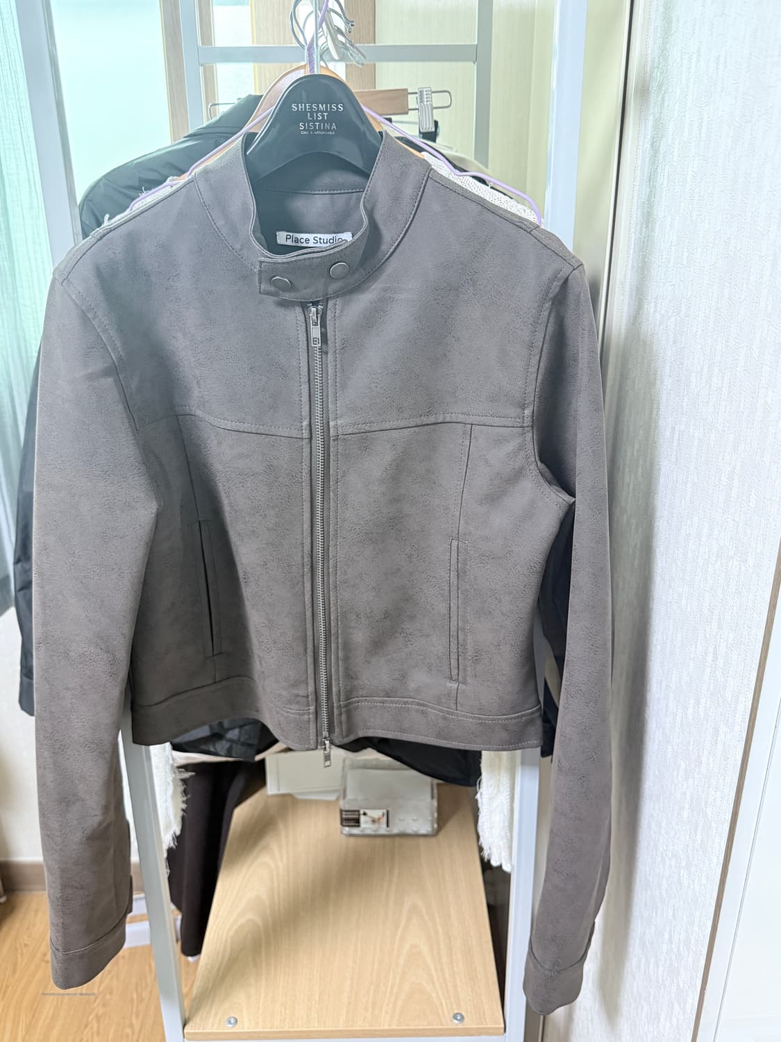 투웨이 레더 자켓 상품이미지1