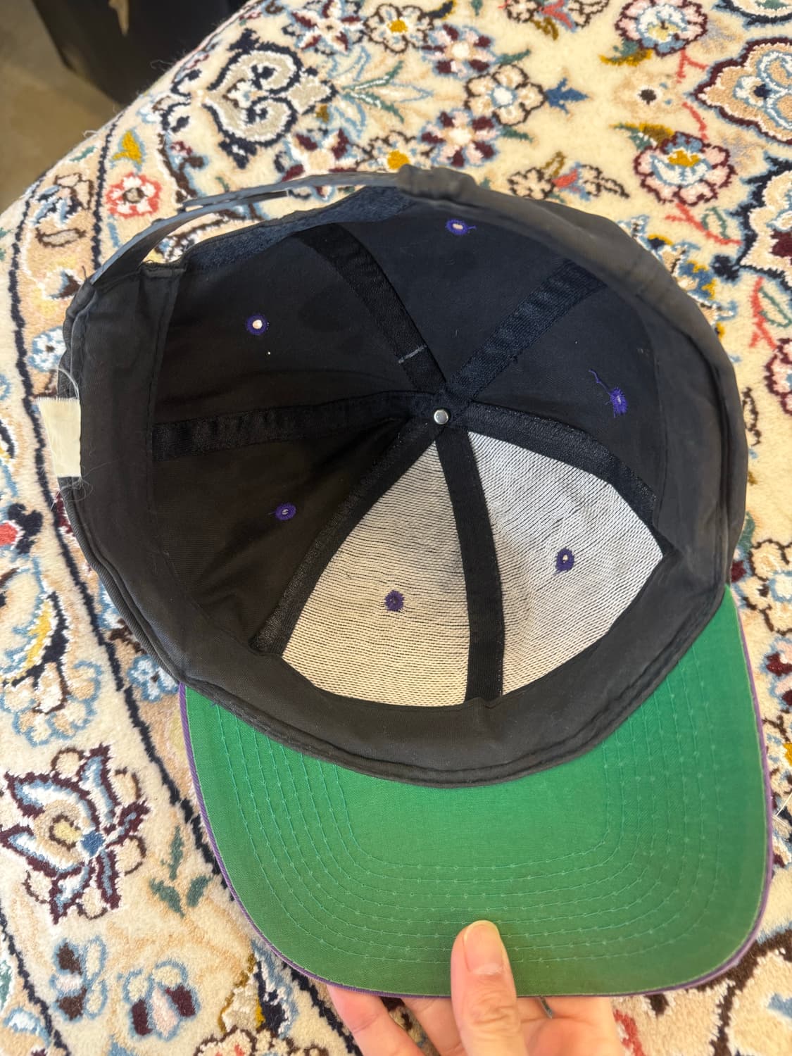 아메리칸 빈티지 올드스쿨 자수 캡 상품이미지4