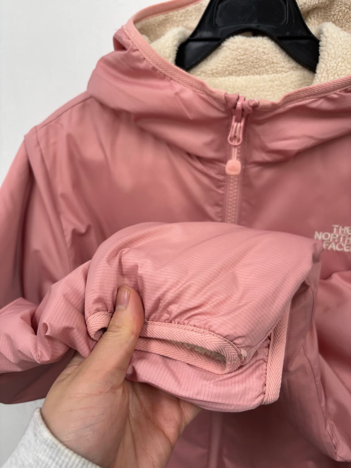 노스페이스 리버시블 우먼 후드 플리스 상품이미지4