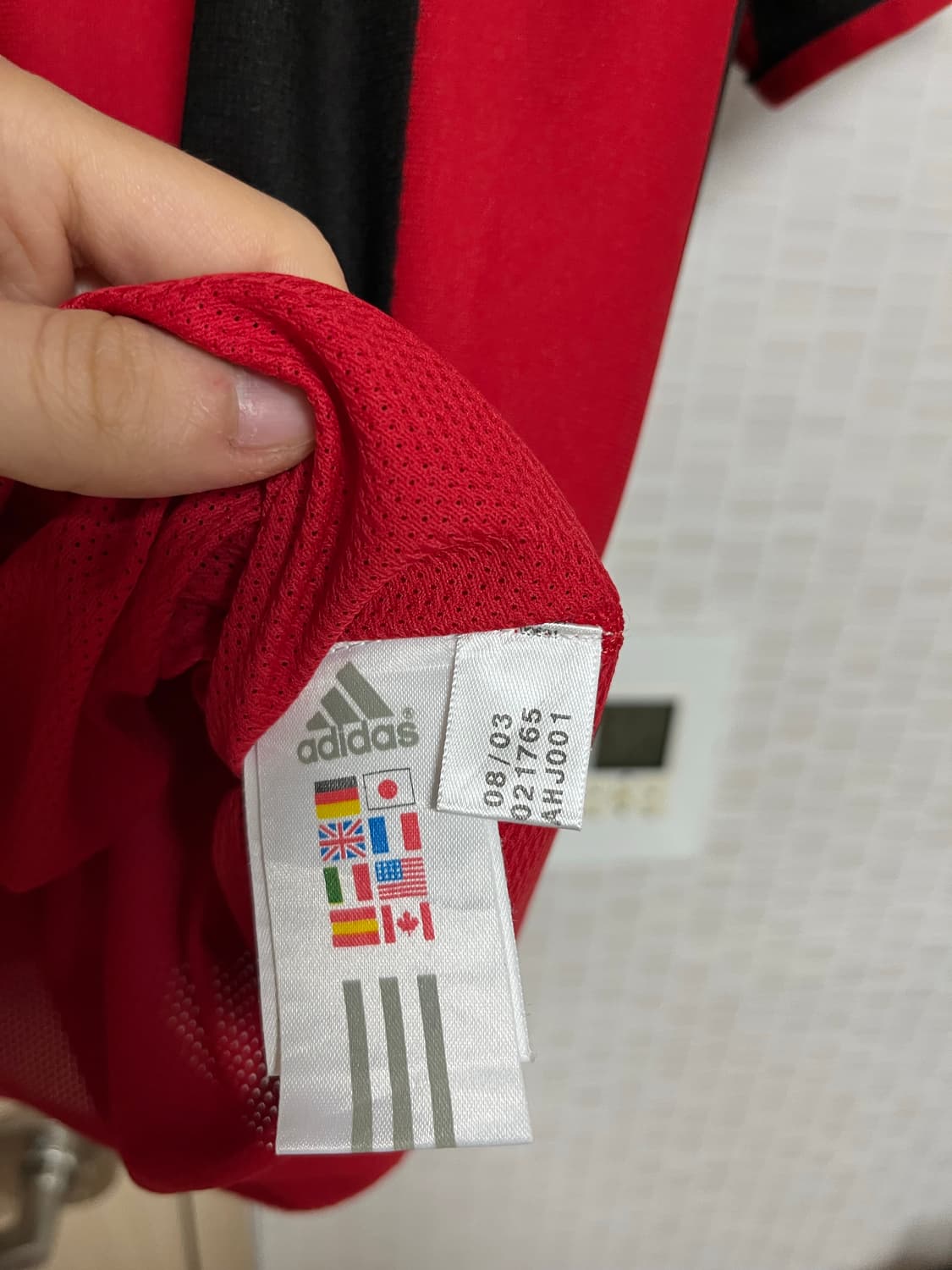 [L] ac밀란 03-04홈 어센틱 카카 유니폼 상품이미지6