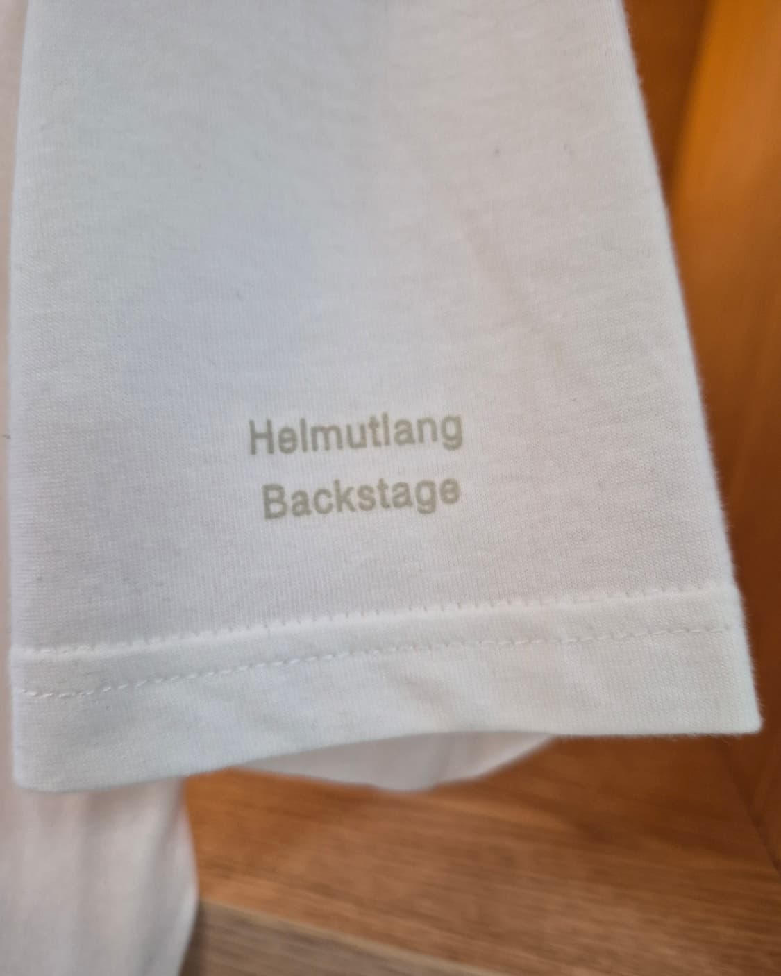 1999 Helmut Lang Backstage T-SHIRT 상품이미지2